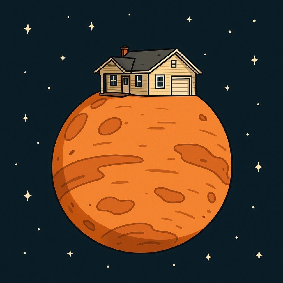 Image for Should We Live on Mars?