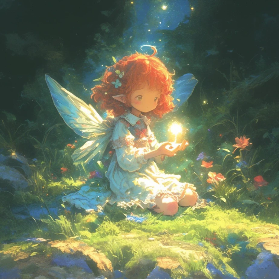 Image for Elara and the Forest Sprite