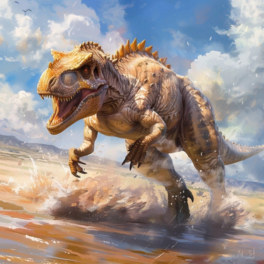 Image for The Carnotaurus: A Meat-Eating Bull Dinosaur