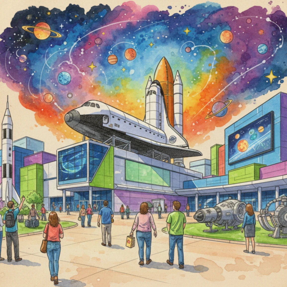 Image for Exploring Space Center Houston