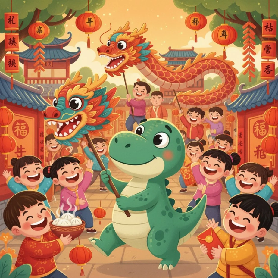 Image for Danny the Dino's Chinese New Year!