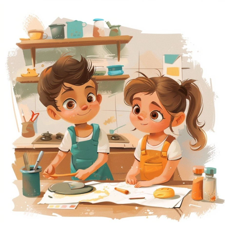 Image for Artistic Collaboration: Painting Together