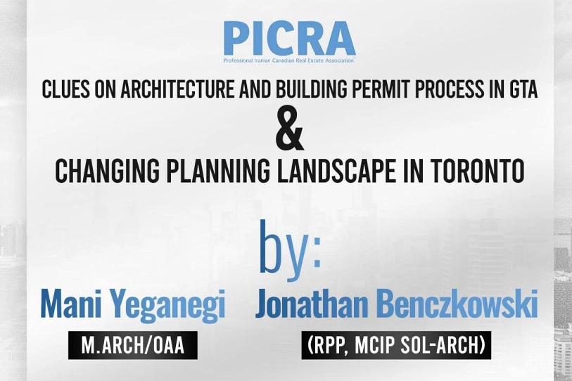 Clues on Architecture and Building Permit Process in the GTA & Changing Planning Landscape in Toronto