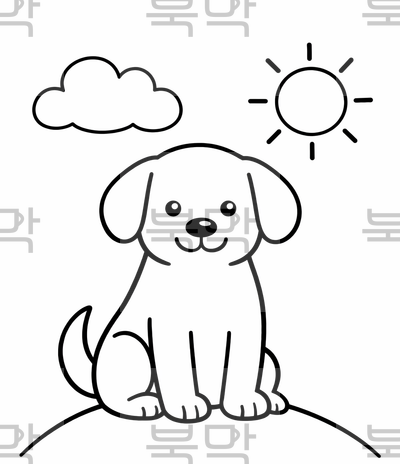 아주 쉬움 도안