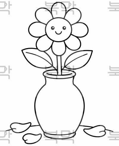 아주 쉬움 도안