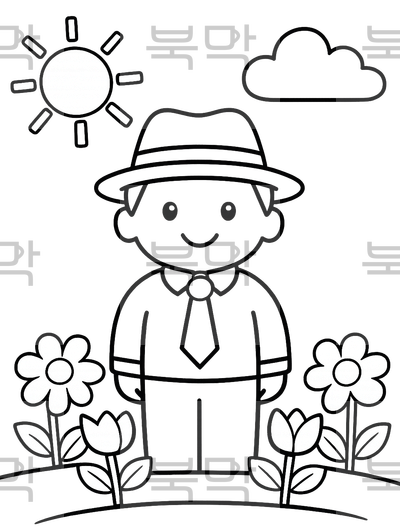 아주 쉬움 도안