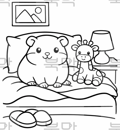 아주 쉬움 도안