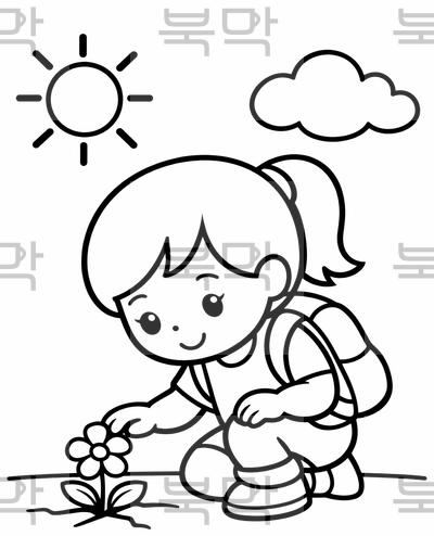 아주 쉬움 도안