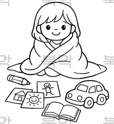 아주 쉬움 도안
