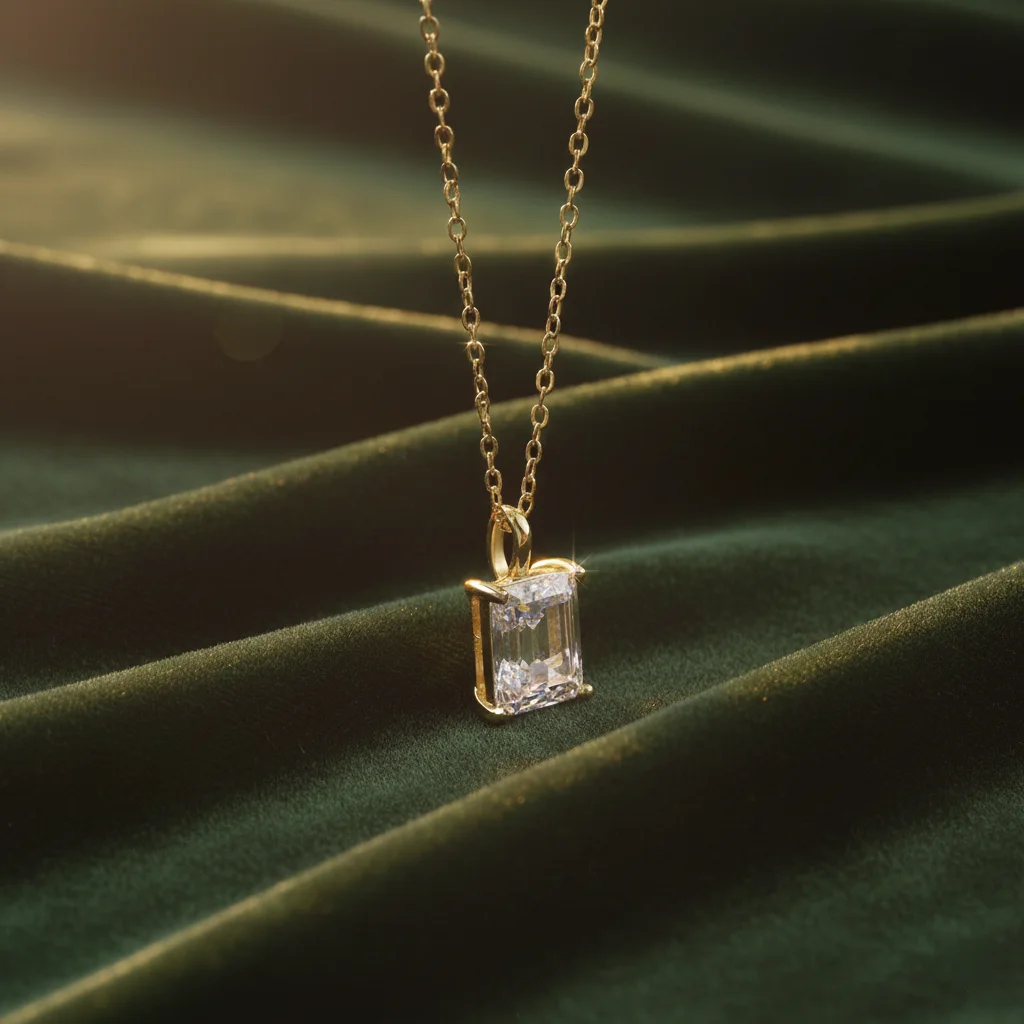 Naszyjnik Emerald Cut-1