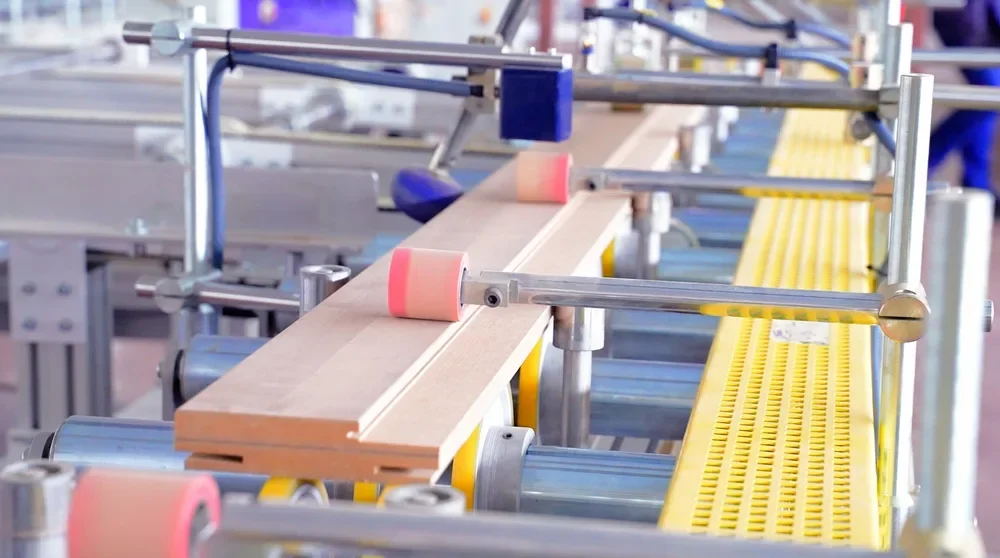 Görsel: fabrika üretim hattı