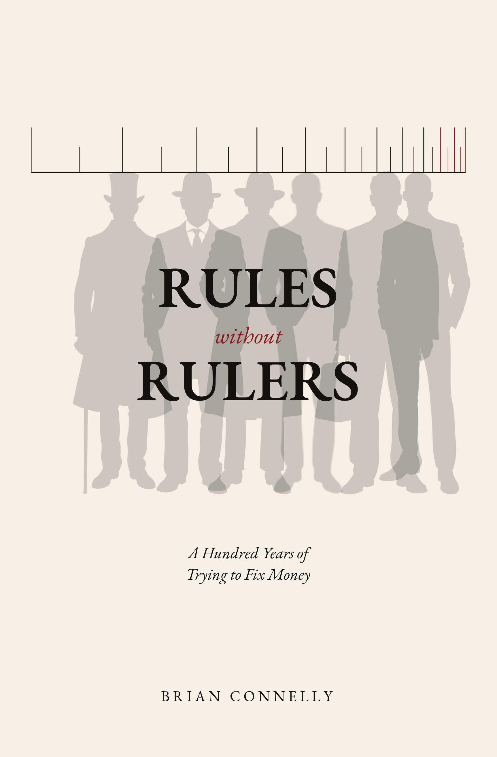 Rules without rules - shadows below a ruler scale