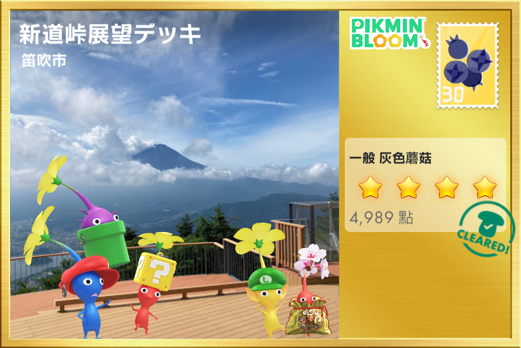 新道峠展望デッキ