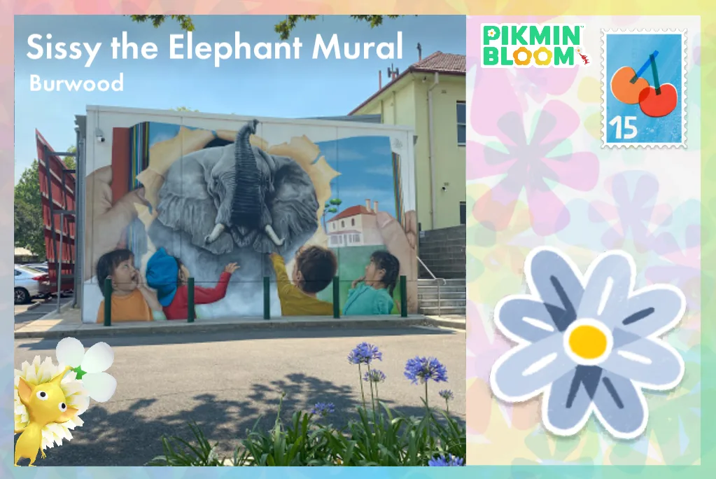 Sissy the Elephant Mural