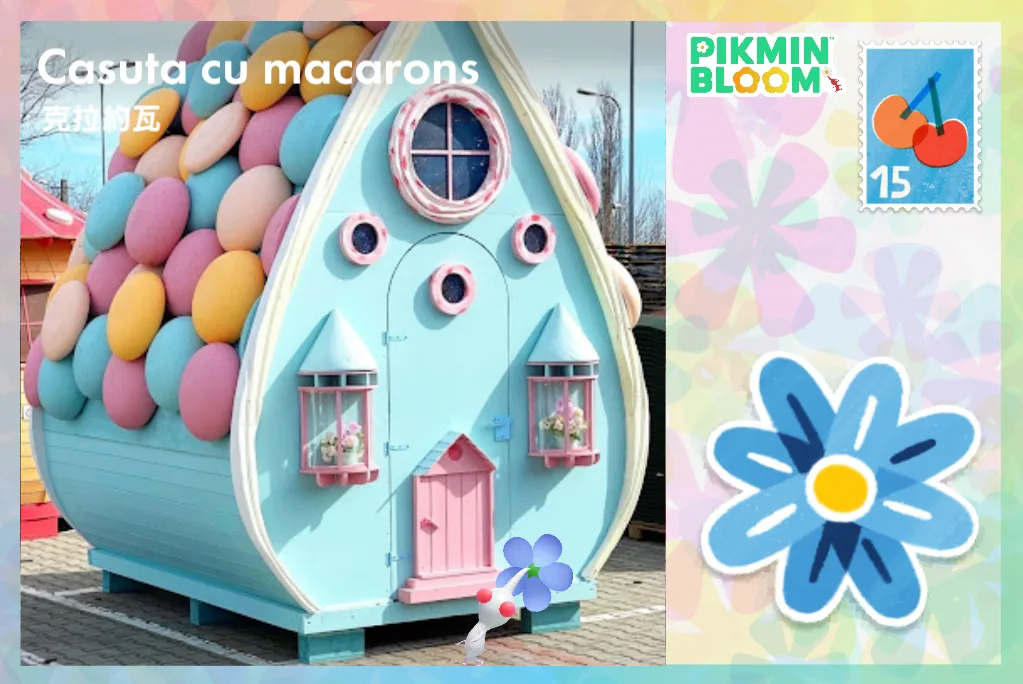 Casuta cu macarons