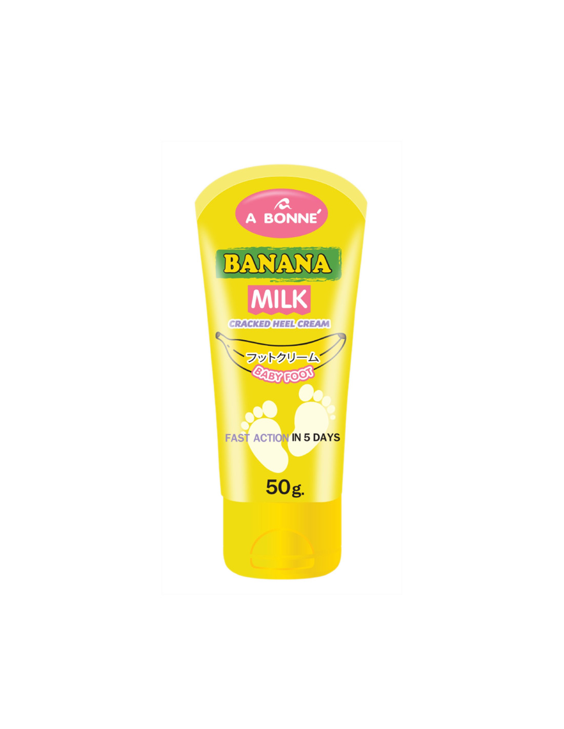 A Bonne Banana Milk Foot Cream (Banana Milk Cracked Heel Cream)
