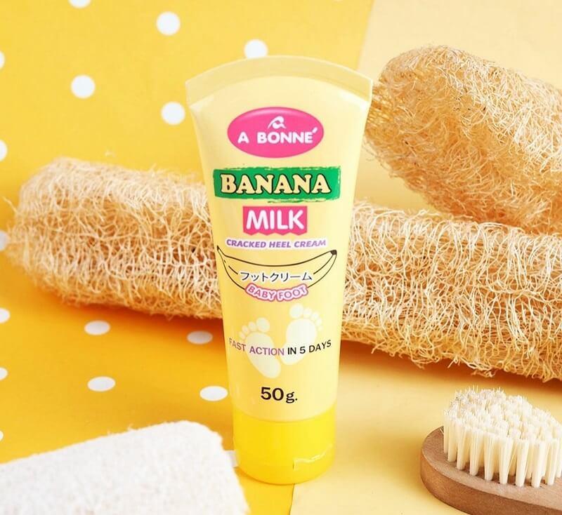 A Bonne Banana Milk Foot Cream (Banana Milk Cracked Heel Cream)