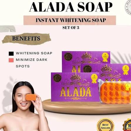 ALADA Instant Whitening Soap 160g