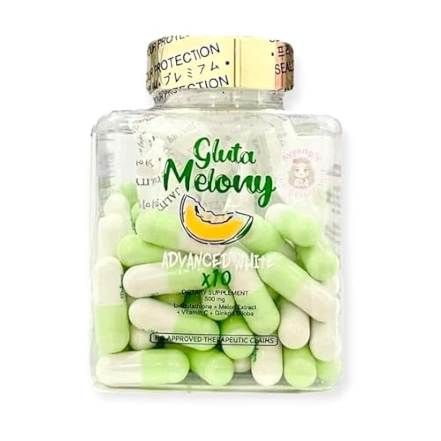 AISHI Premium Melony Advance White X10 – 60 Capsules