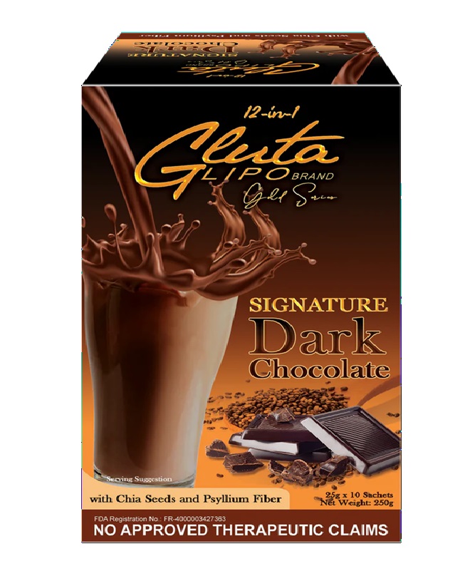 Gluta Lipo 12 in 1 Dark Chocolate