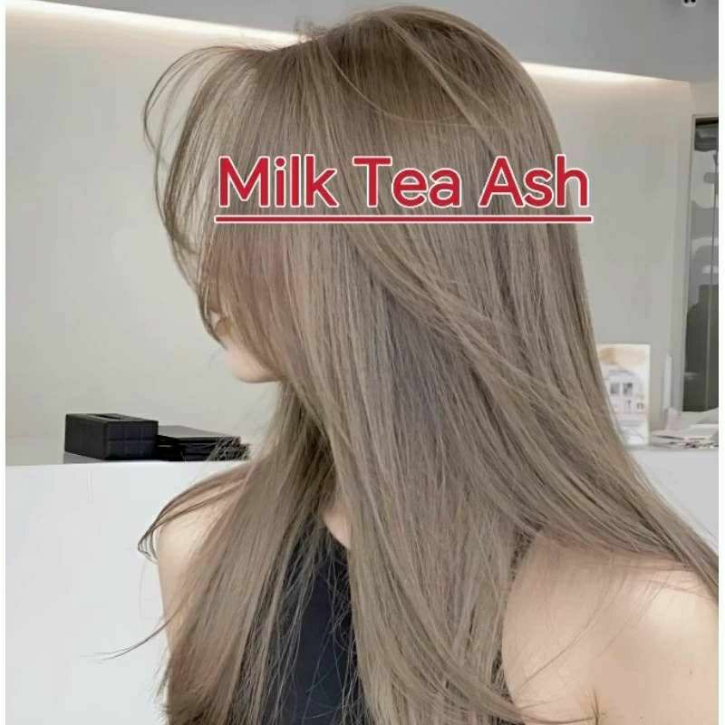 Bremod Professional SPA Hair Color Cream Milk Tea Ash