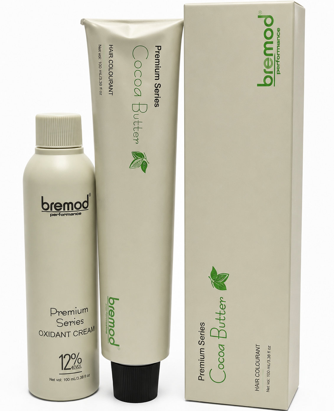 Bremod Professional SPA Hair Color Cream Milk Tea Ash
