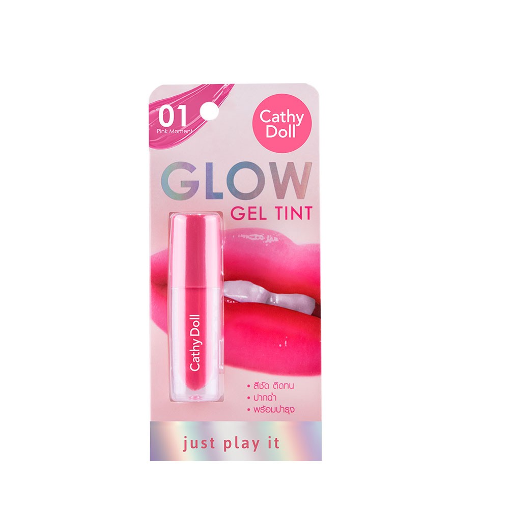 Cathy Doll Glow Gel Tint Shade: #01 Pink Moment