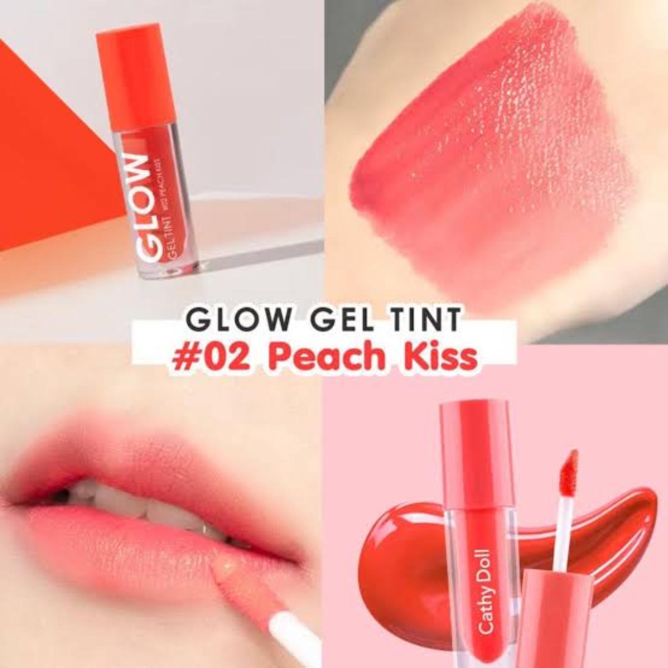 Cathy Doll Glow Gel Tint Shade: #02 Peach Kiss
