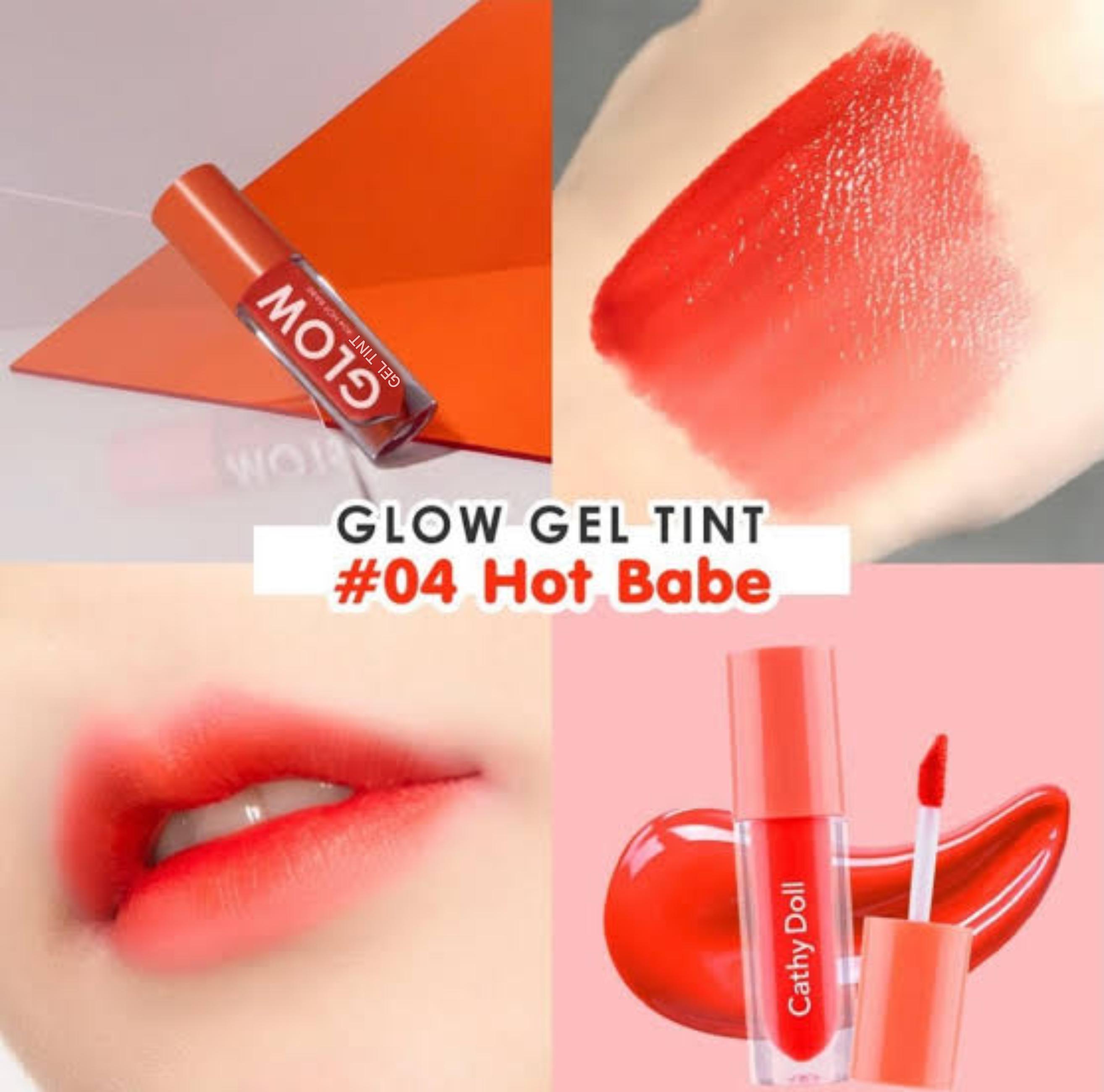 Cathy Doll Glow Gel Tint Shade: #04 Hot Babe