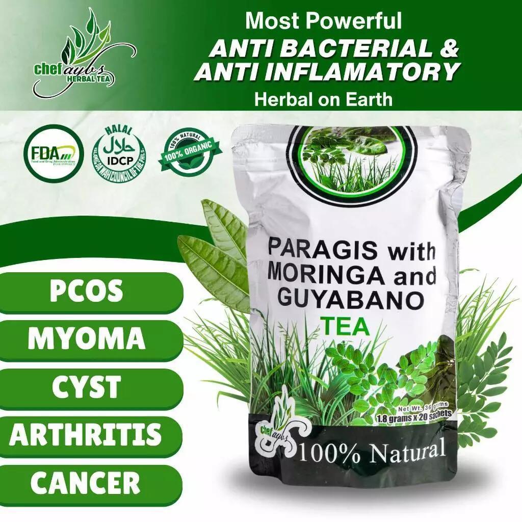 Chef Ayb's Paragis with Moringa & Guyabano Tea
