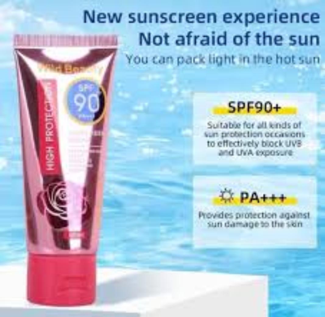 Kiss Beauty Super Vitamins Suncream SPF 90+ Rose
