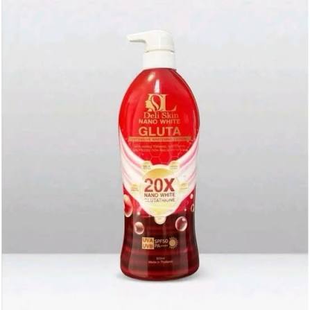 Deli Skin, Nano White Gluta Intensive Whitening Lotion SPF 50 500ML