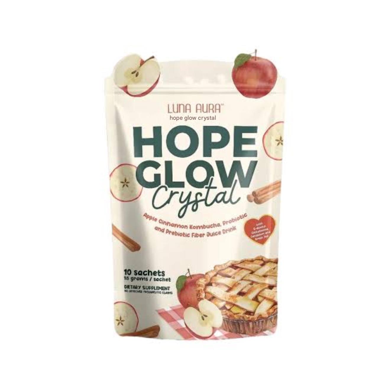 Luna Aura Hope Glow Crystal Apple Cinnamon
