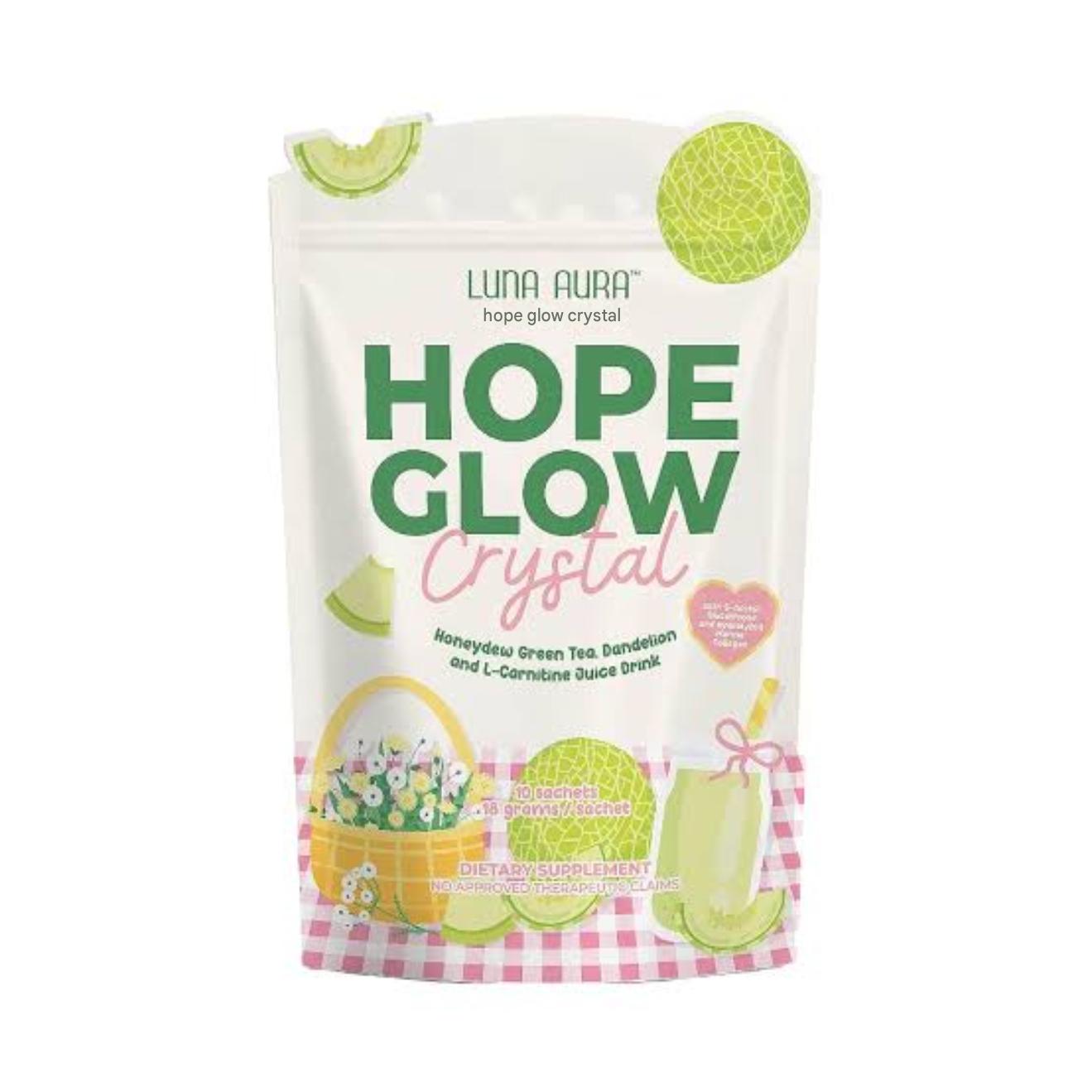 Luna Aura Hope Glow Crystal Honeydew Green Tea