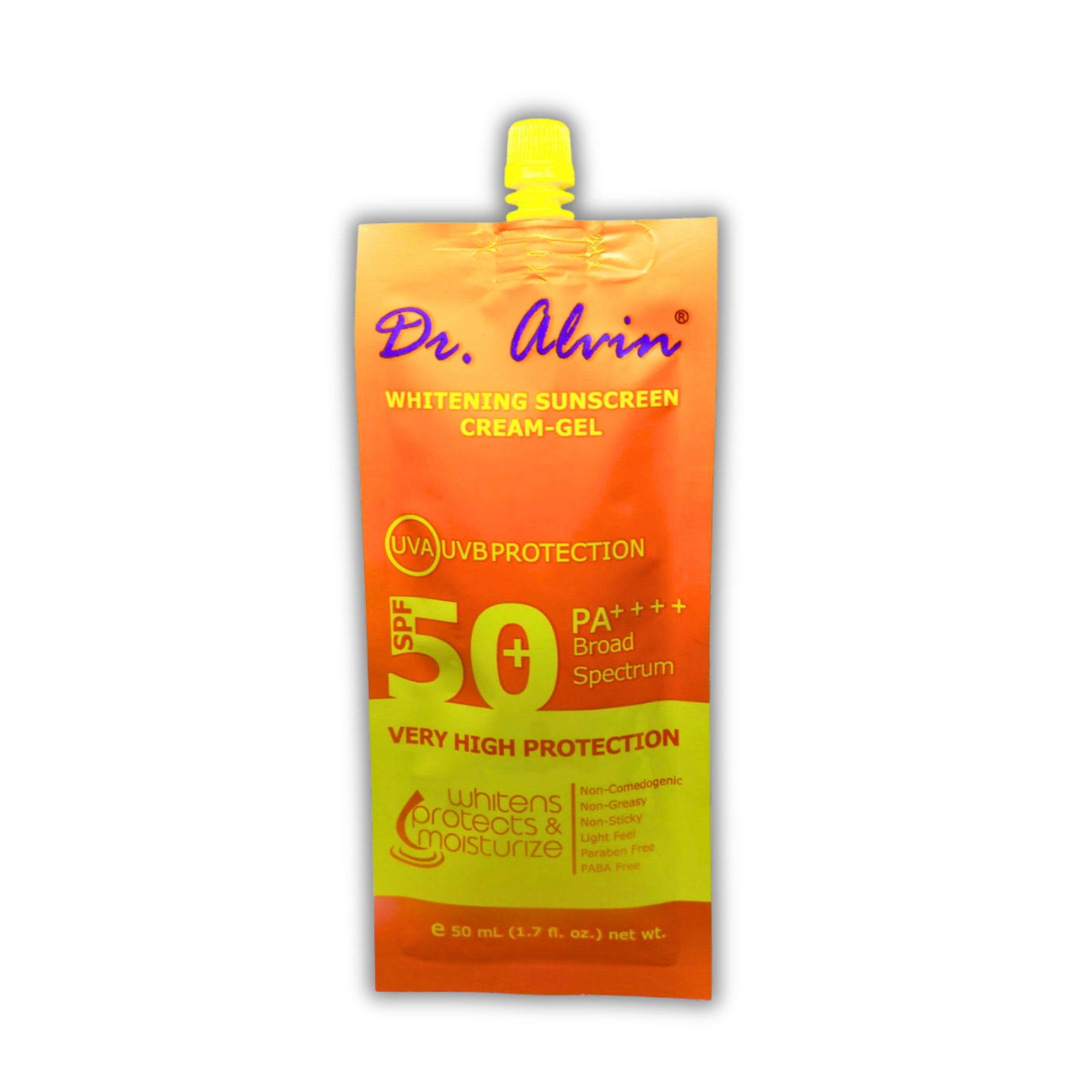 Dr. Alvin Whitening Sunscreen Cream Gel 50ML