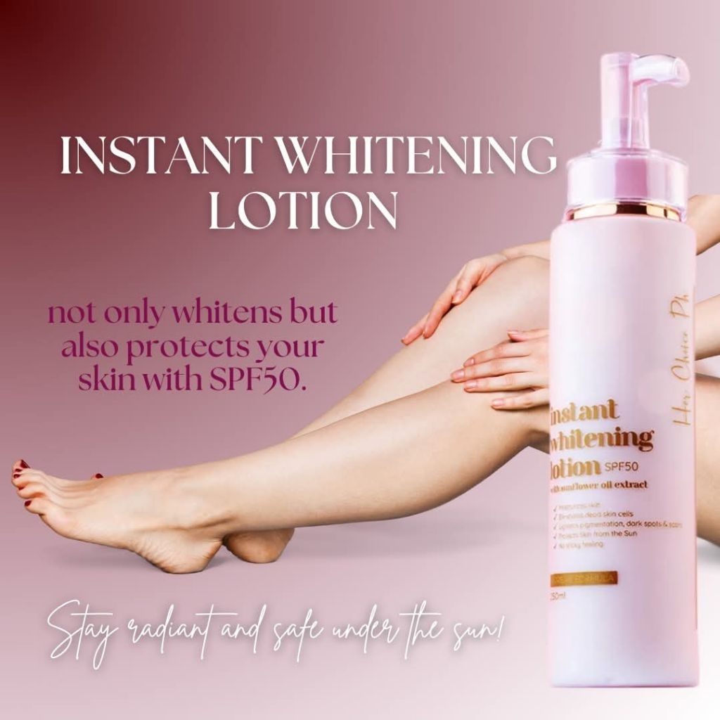 Her Choice Ph Instant Whitening Lotion 250ML