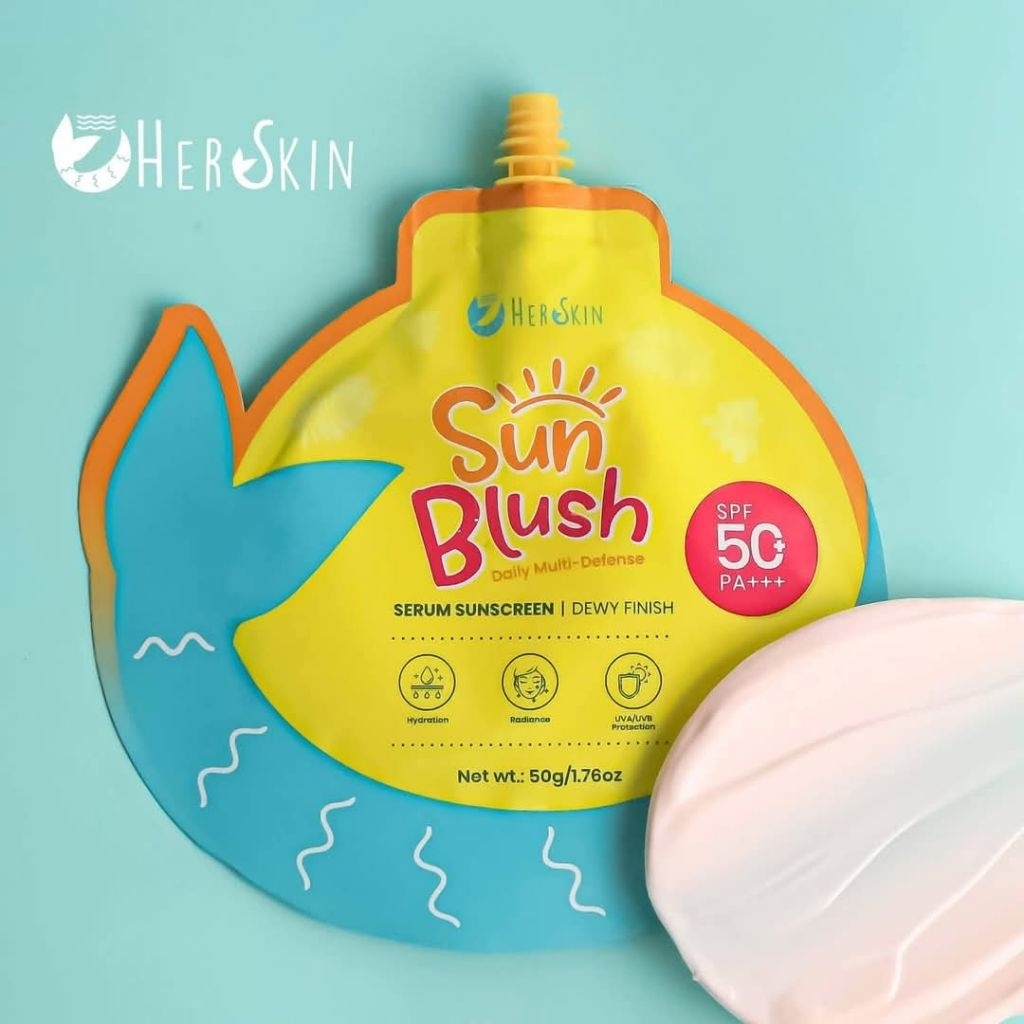 Herskin Sunblush Sunscreen SPF50 50g