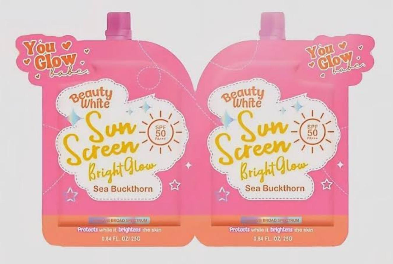 You Glow Babe Beauty White Sunscreen SPF 50 PA+++