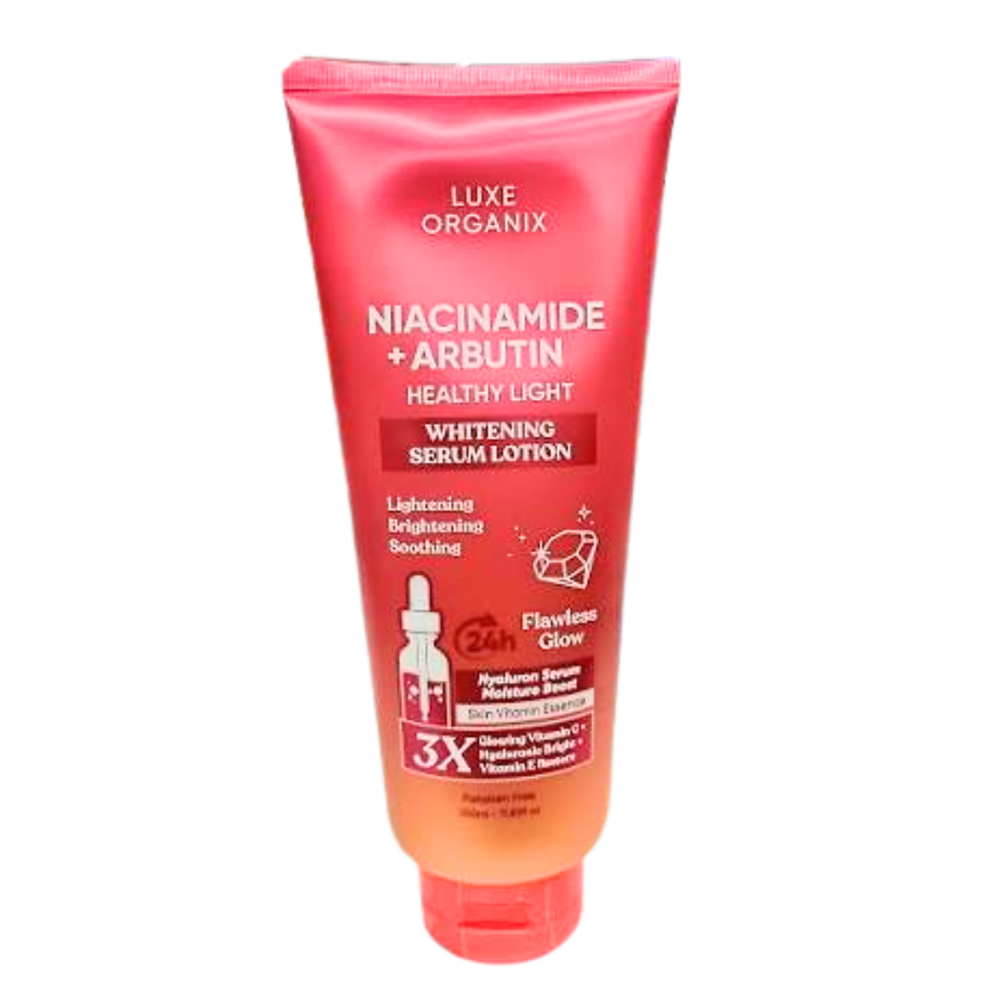 Luxe Organix, Niacinamide + Arbutin Whitening Serum Lotion 350ml