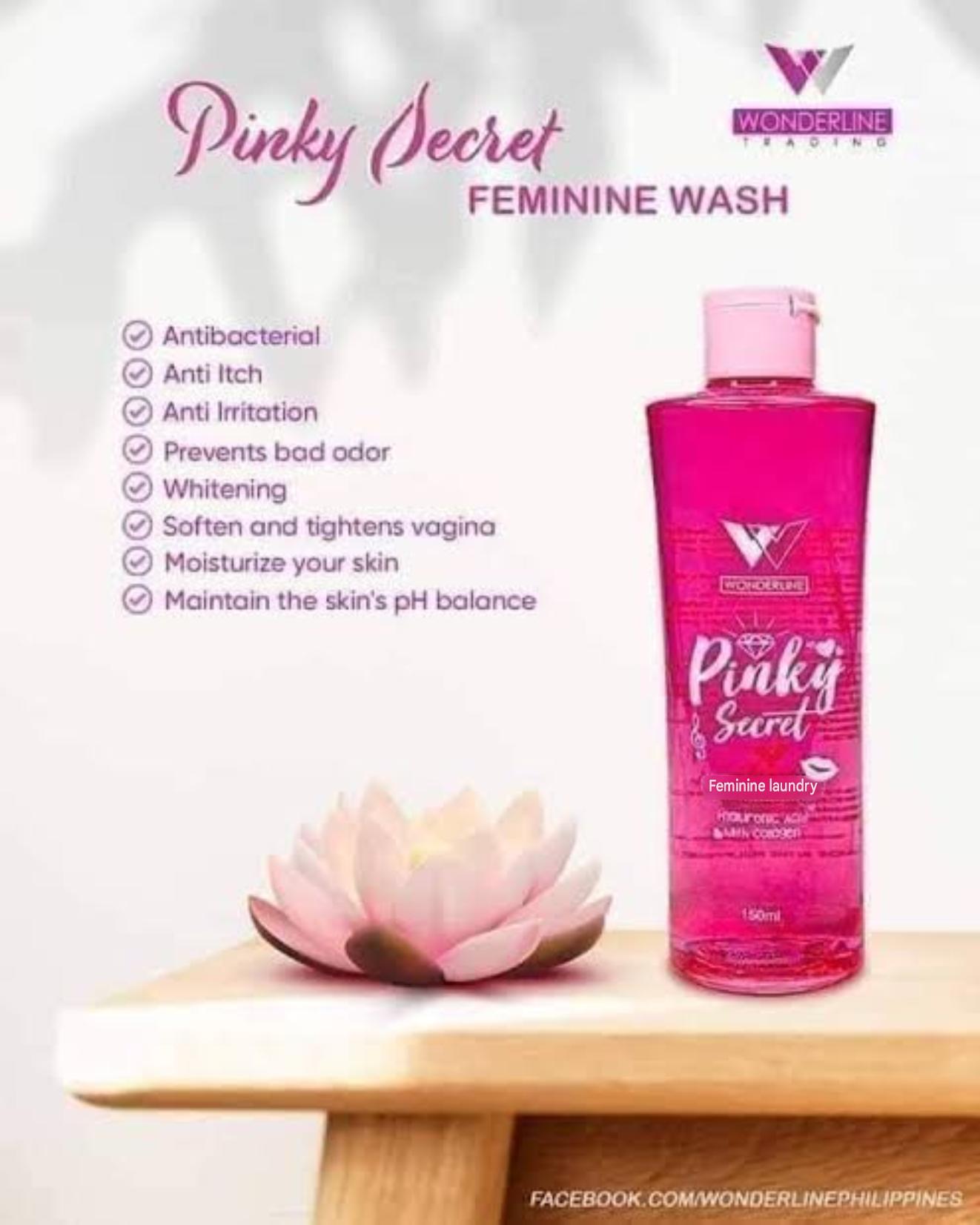 Wonderline, Pinky Secret Feminine Wash 150ml