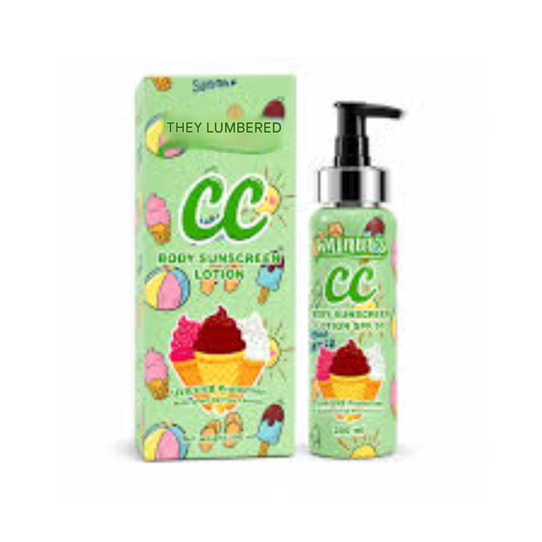 Walnut's Body Sunscreen Lotion SPF50 – Green