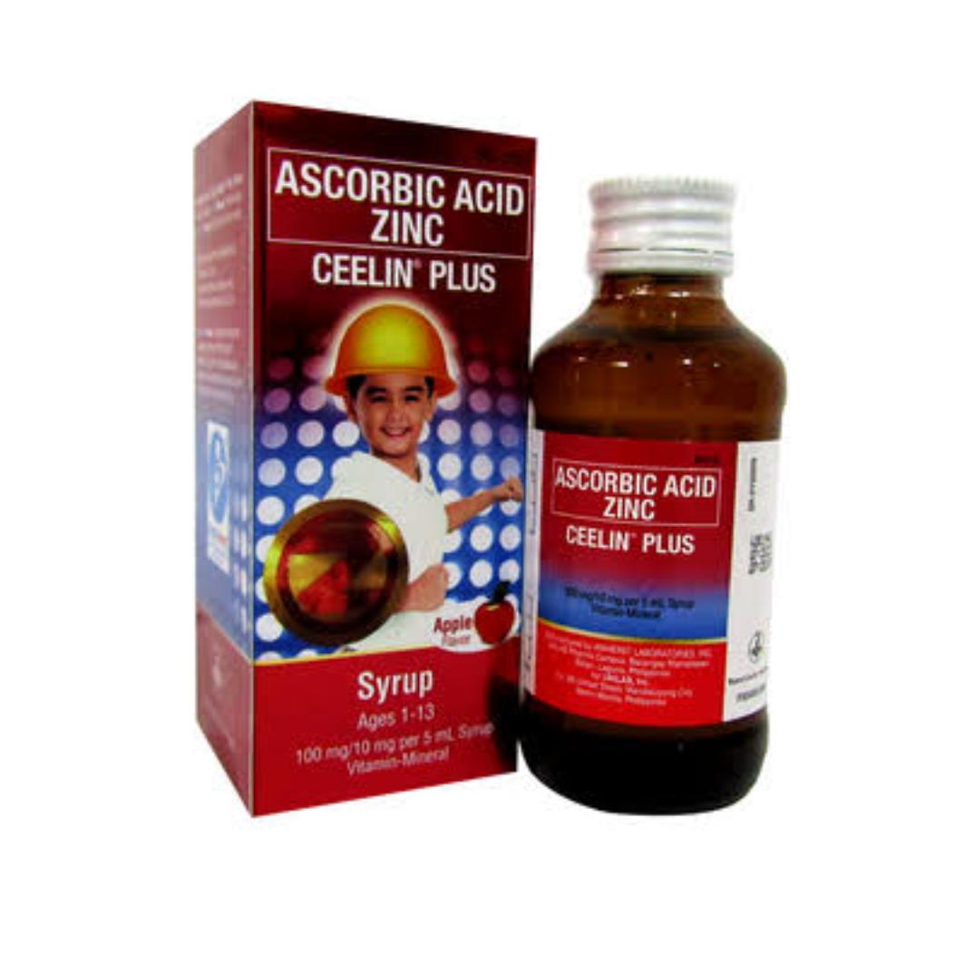 Unilab Ceelin Plus Syrup, a Vitamin C and Zinc supplement