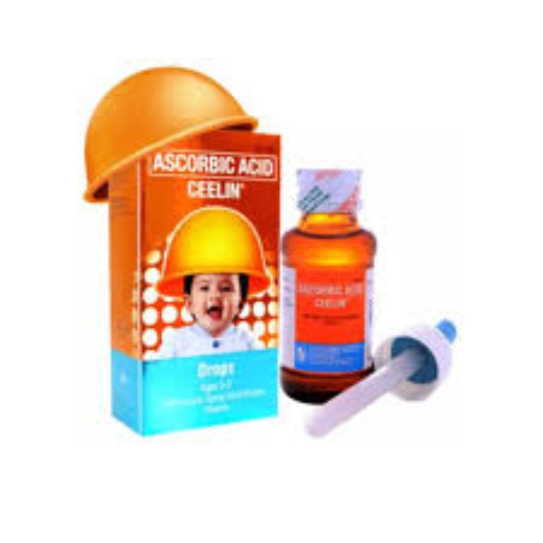 Unilab Ceelin Ascorbic Acid Drops, a Vitamin C supplement