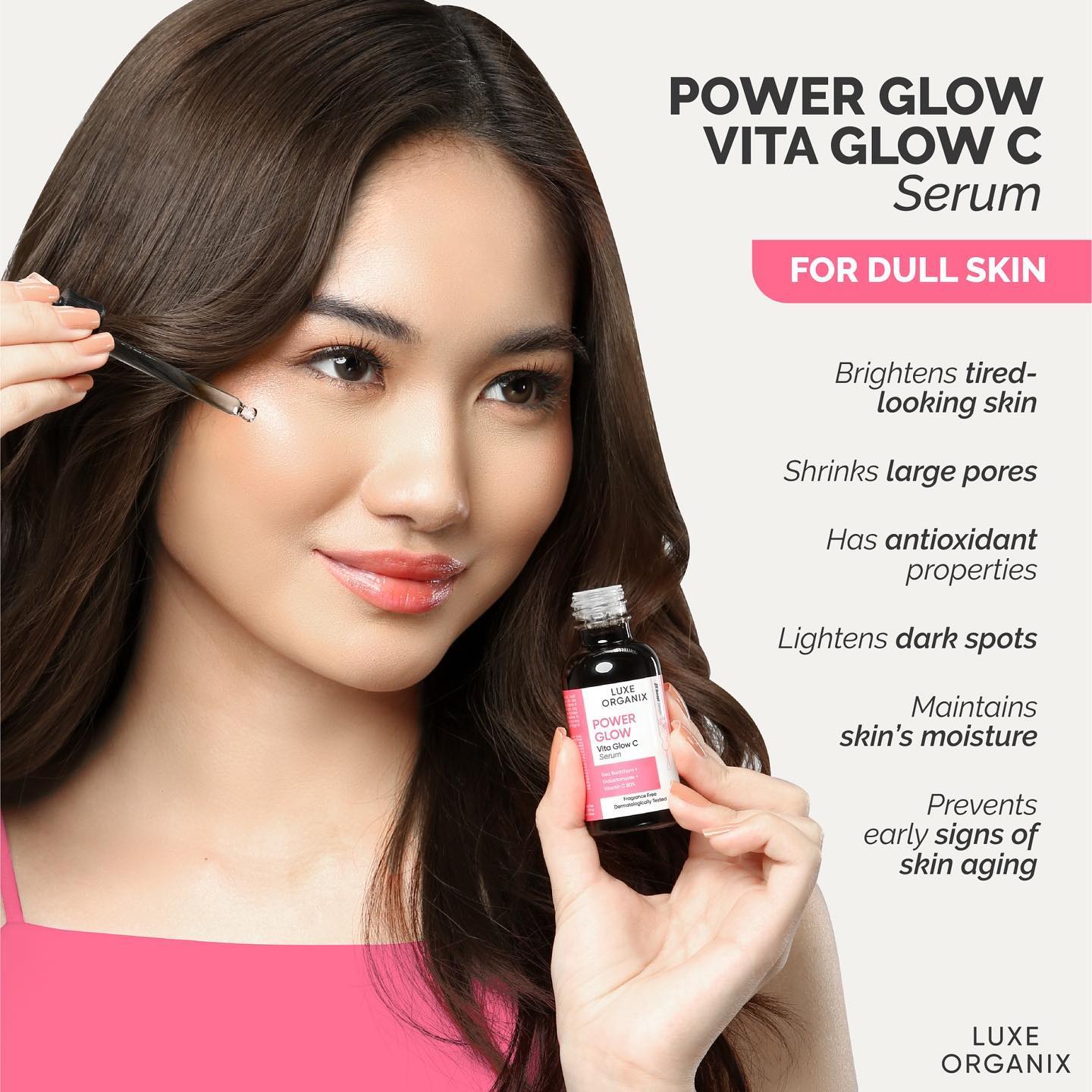 Luxe Organix, Power Glow Vita Glow C Serum 30ml