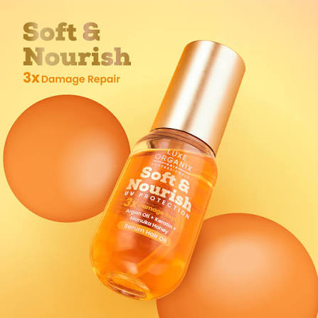 Luxe Organix, serum Hair Oil 60ml Soft and Nourish