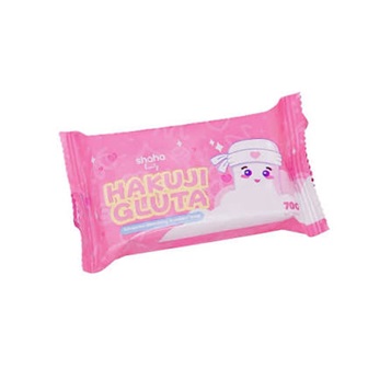 Shaha Beauty Hakuji Gluta Soap Single Bar 70g