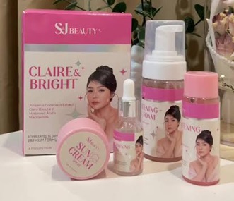 S&J Beauty Claire & Bright Facial Set
