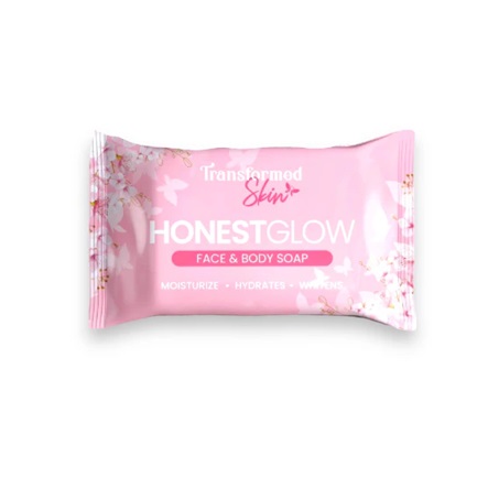 Honest Glow Face & Body Soap by Transformed Skin 80g