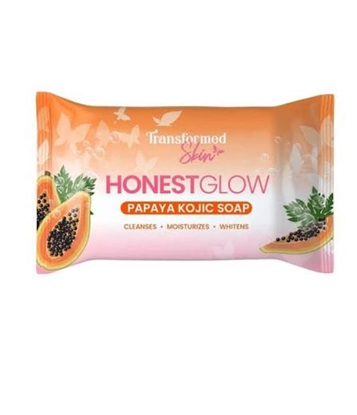 Transformed Skin Honest Glow Papaya Kojic Soap 70g