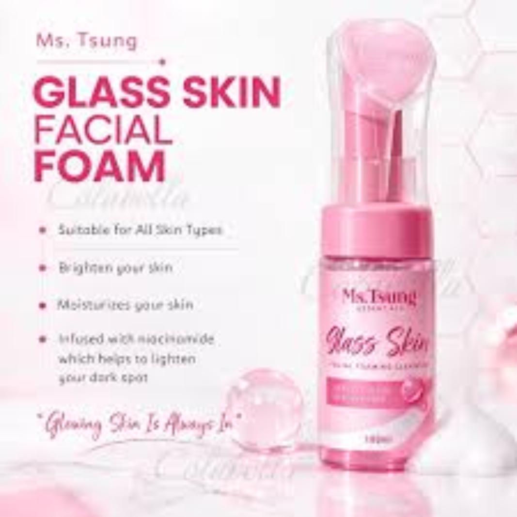 Ms. Tsung Essentials Glass Skin Facial Foaming Cleanser – 100ml